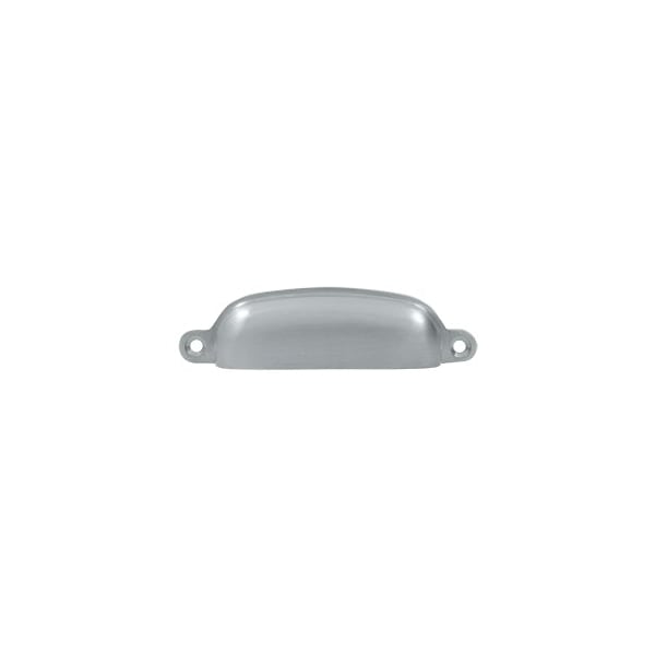 SHP29U26D Exposed Shell Pull Brushed Chrome, 10PK